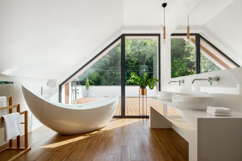 Luxury Bathroom Upgrade with Freestanding Tub